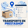 Configuración de transporte en PrestaShop