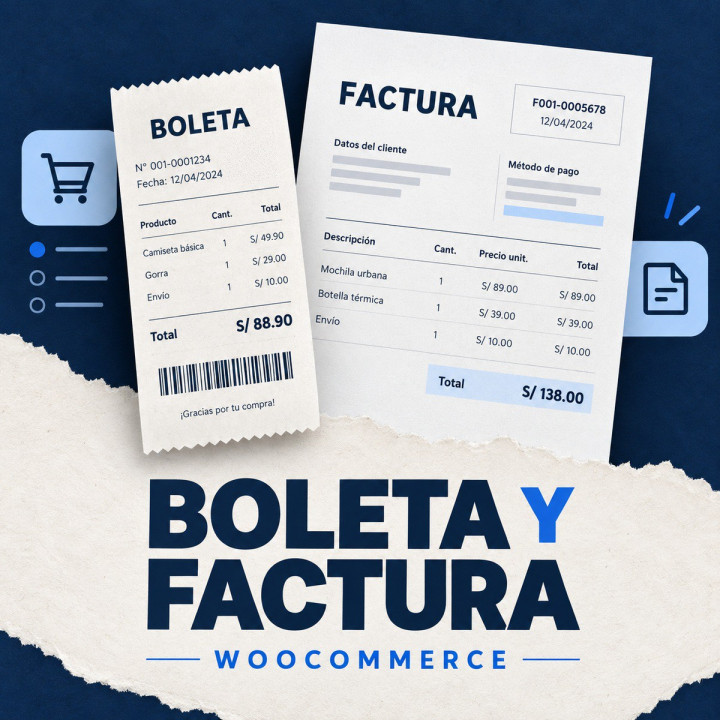 Boleta y Factura en Checkout para WooCommerce