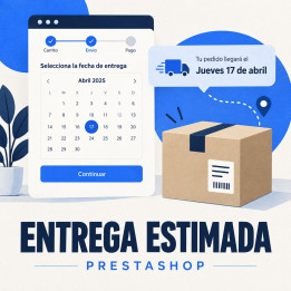 Entrega Estimada en Checkout para PrestaShop