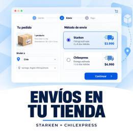 Integración Starken y Chilexpress para WooCommerce y PrestaShop