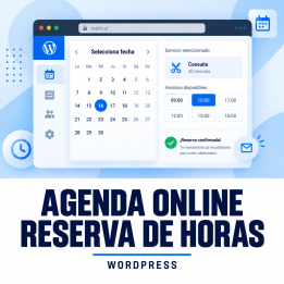 Agenda online y reserva de horas para WordPress